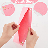 5Pcs 5 Colors Felt Purse Organizer Insert AJEW-WR0001-52-3