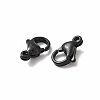 Spray Painted 304 Stainless Steel Lobster Claw Clasps STAS-R120-01D-02-3