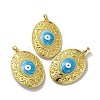 Rack Plating Brass Pendants KK-H473-01G-07-1
