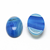 Natural Striped Agate/Banded Agate Cabochons X-G-R415-18x25-12-2