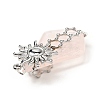 Natural Rose Quartz Pendants G-C246-03P-3