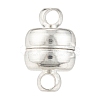 Brass Magnetic Clasps with Loops KK-H361-S-2