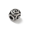304 Stainless Steel European Beads STAS-H238-09J-AS-2