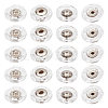 25Pcs Plastic Snap Button BUTT-GF0001-15-1