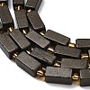 Natural Gold Pyrite/Golden Pyrite Beads Strands G-F833-C01-01-4