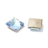 Glass Rhinestone Cabochons RGLA-P037-06B-D202-2
