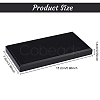 Rectangle Opaque Acrylic Display Base DJEW-WH0034-50B-2