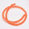 Natural & Dyed Malaysia Jade Bead Strands G-A146-6mm-A07-2