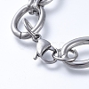 Tarnish Resistant 304 Stainless Steel Chain Bracelets LS-BJEW-F407-01-P-3