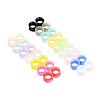 32Pcs 16 Colors Silicone Glitter Thin Ear Gauges Flesh Tunnels Plugs FIND-YW0001-19C-7