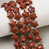 Natural Red Jasper Beads Strands G-Z080-A18-10mm-1