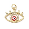 Brass Micro Pave Cubic Zirconia Pendants LS-KK-H255-02A-G03-1