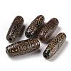 Tibetan Style dZi Beads TDZI-E004-25-2