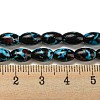 Spray Painted Synthetic Turquoise Beads Strands G-E617-B07-01B-5