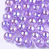 Transparent Plastic Beads OACR-S026-6mm-05-1
