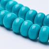 Natural Magnesite Bead Strands G-P286-05-6mm-3