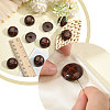 1-Hole Plastic Buttons BUTT-CA0001-34A-5