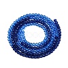 Transparent Glass Beads Strands GLAA-N074-01A-14-3