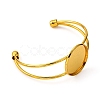 Brass Cuff Bangle Making KK-J184-49G-3