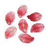 Handmade Transparent Czech Lampwork Pendants LAMP-YW0001-15E-2