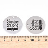 Non-Tarnish 201 Stainless Steel Pendants STAS-T064-38P-26-3