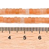 Natural Red Aventurine Beads Strands G-G345-C27-2x4mm-5