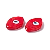 Handmade Evil Eye Lampwork Cabochons LAMP-F025-06C-3
