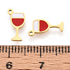 304 Stainless Steel Enamel Charms STAS-T065-65G-02-3
