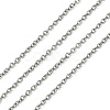 Tarnish Resistant 304 Stainless Steel Cable Chains CHS-O005-19B-1