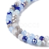 Glass Beads Strands EGLA-A034-M4mm-40-3