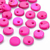 Spray Painted Freshwater Shell Charms SHEL-S276-151C-1