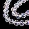 Transparent Glass Beads Strands LS-GLAA-Q107-02A-01-3