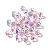 Transparent Glass Pendants GLAA-P070-A01-2