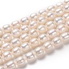Natural Cultured Freshwater Pearl Beads Strands PEAR-L033-75-01-1