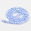 Electroplate Glass Beads Strands X-EGLA-A034-J2mm-L03-2
