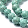 Natural Howlite Beads Strands G-C180-17C-3