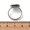 Adjustable 304 Stainless Steel Finger Rings Components STAS-L193-P01-14mm-3