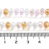 Glass Beads Strands EGLA-A034-M6mm-23-4