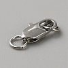 Brass Lobster Claw Clasps LS-FIND-WH0110-859B-P-2