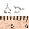 SHEGRACE Brass Ice Pick Pinch Bails XGRQ1U017-369P-3