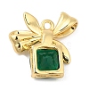 Real 18K Gold Plated Brass Pendants KK-R150-12G-03-2