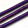 Non-magnetic Synthetic Hematite Beads Strands G-K011-4x1mm-05-1