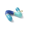 Brass Enamel Pendants KK-E093-03G-Z-01-2