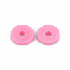 Handmade Polymer Clay Beads Strands CLAY-R089-8mm-T012-3