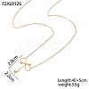 304 Stainless Steel Big Pendants SA-OY002-82G-2