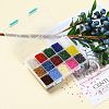 375G 15 Colors Glass Seed Beads SEED-JP0004-01-3mm-5