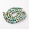 Natural Imperial Jasper Beads Strands G-I122-8mm-12-3