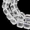 Natural Quartz Crystal Rock Crystal Beads Strands GG-CBA4808-B03-03-4