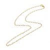 Brass Figaro Chains Necklace for Women NJEW-P265-02A-G-2