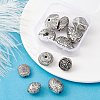 10Pcs Antique Acrylic Beads OACR-YW0001-69-5